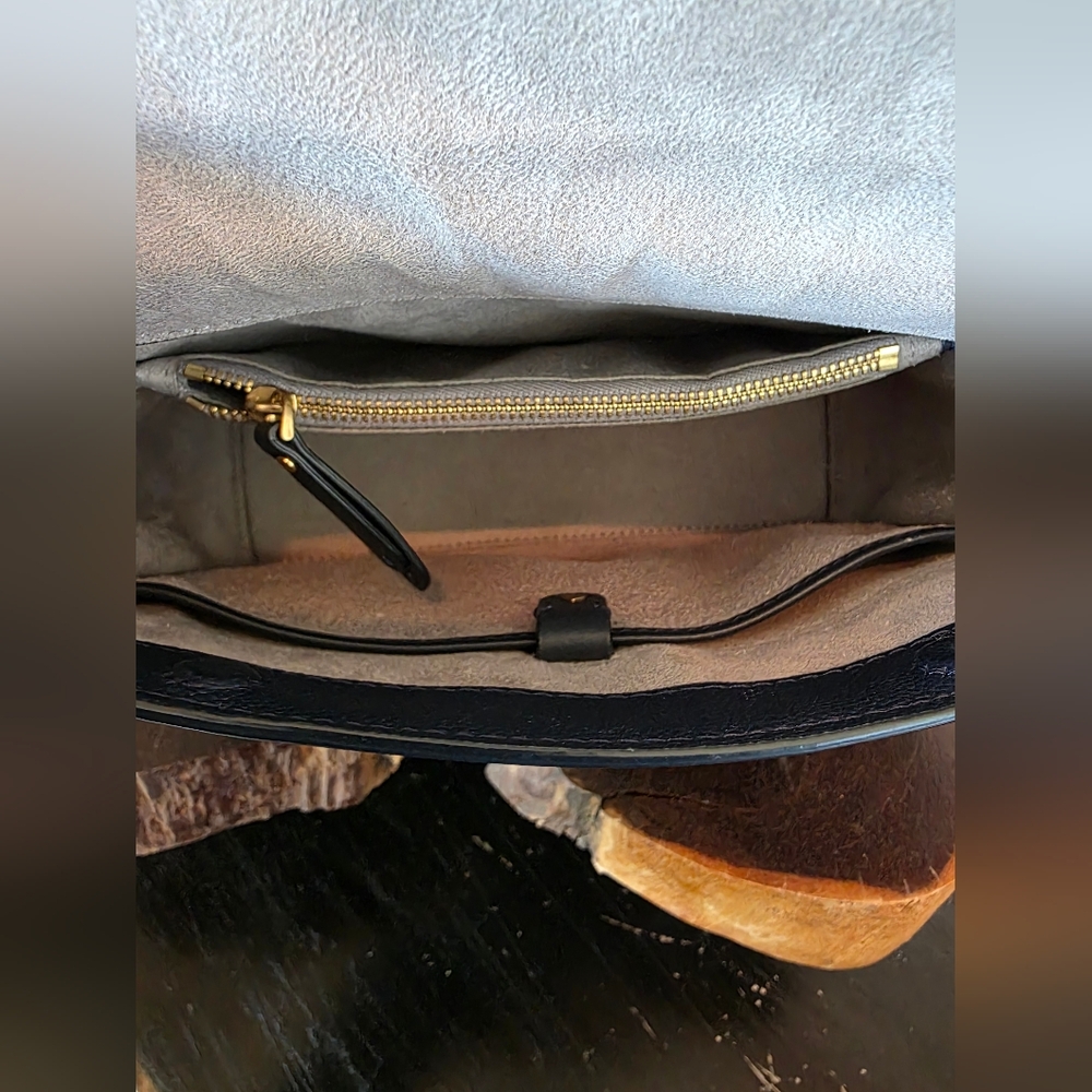 Kate Spade Navy Leather Crossbody"Toujours" CoA - Picture 13 of 14